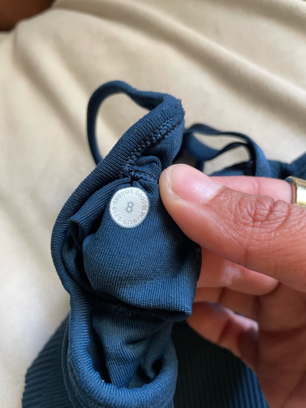 Lululemon Ebb To Street Bra - True Navy - Picture 7 of 7